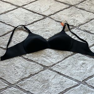 Warners black bra